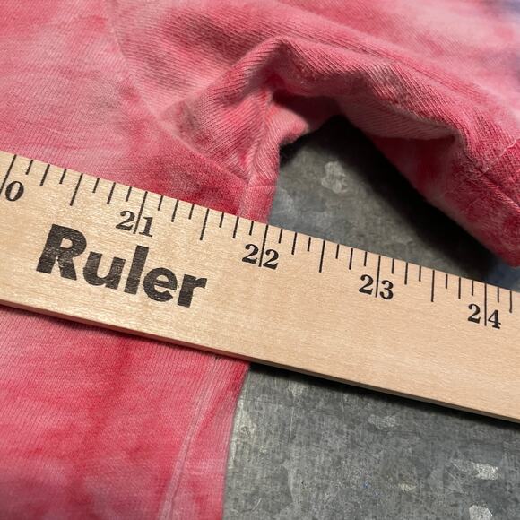 Man Carrying Canoe Tie Dye Tee Shirt Mens Large Vintage Retro Outdoor Hiking - Picture 9 of 10